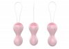 Kulki-Vibrating Silicone Kegel Balls USB 10 Function / Remote control -Flesh